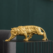 Load image into Gallery viewer, Golden Bull & Bear Statues