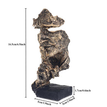 Load image into Gallery viewer, Silence Is Gold Statues