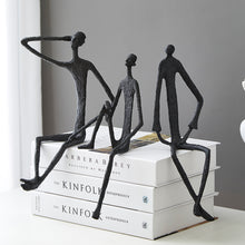 Load image into Gallery viewer, Metal Abstract Figurines