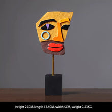 Load image into Gallery viewer, Abstract Face Art Sculpture