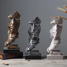 Load image into Gallery viewer, Silence Is Gold Statues