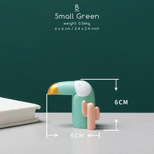Load image into Gallery viewer, Cute Toucan Figurines Figurines & Miniatures ARTLOVIN Official Store B (Small Green)