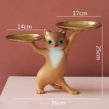 Load image into Gallery viewer, Whisker Butler™ Cat Tray Sculpture