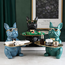 Load image into Gallery viewer, Cool French Bulldog Golden Tray