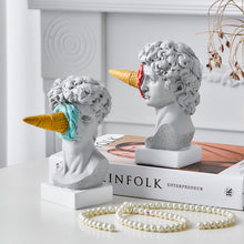 Load image into Gallery viewer, David with Ice Cream Statue