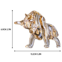 Load image into Gallery viewer, Crystal Bull Figurine