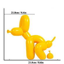Load image into Gallery viewer, Balloon Dog Pooping Statue