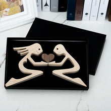 Load image into Gallery viewer, Wooden Lover Figurines