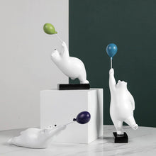Load image into Gallery viewer, Polar Bear With Flying Balloon