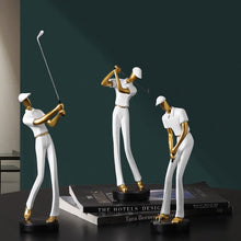 Load image into Gallery viewer, Abstract Golfer figurines