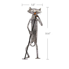 Load image into Gallery viewer, Metal Cat Musical Band