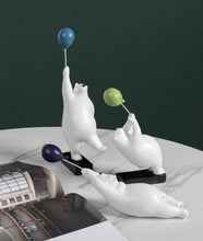 Load image into Gallery viewer, Polar Bear With Flying Balloon