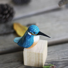 Load image into Gallery viewer, Wooden Bird Figurines