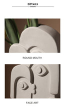 Load image into Gallery viewer, Mayan Face Vase