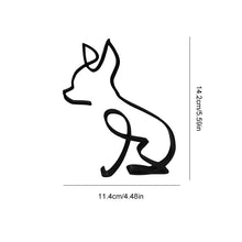 Load image into Gallery viewer, Wrought Iron Dog Miniature