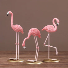 Load image into Gallery viewer, Pink Flamingo Figurine