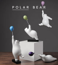 Load image into Gallery viewer, Polar Bear With Flying Balloon