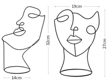 Load image into Gallery viewer, Abstract Line Art Face