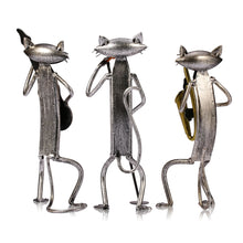 Load image into Gallery viewer, Metal Cat Musical Band