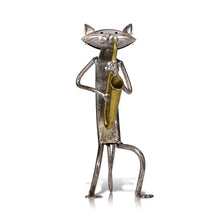 Load image into Gallery viewer, Metal Cat Musical Band