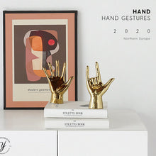 Load image into Gallery viewer, Golden Hand Gesture