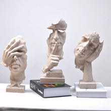 Load image into Gallery viewer, Silence Is Gold Statues