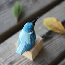 Load image into Gallery viewer, Wooden Bird Figurines