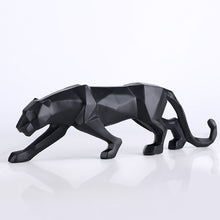 Load image into Gallery viewer, Geometric Black Panther Sculpture