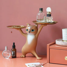 Load image into Gallery viewer, Whisker Butler™ Cat Tray Sculpture