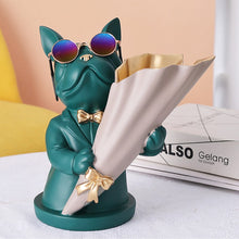 Load image into Gallery viewer, Cool Frenchie Statue Vase