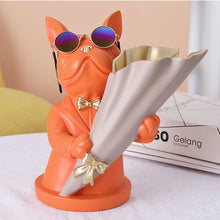 Load image into Gallery viewer, Cool Frenchie Statue Vase