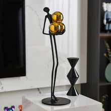 Load image into Gallery viewer, Metal Hold The Ball Figurine