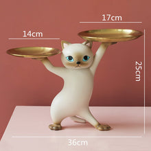 Load image into Gallery viewer, Whisker Butler™ Cat Tray Sculpture