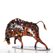 Load image into Gallery viewer, Iron Bull Sculpture