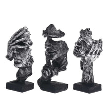 Load image into Gallery viewer, Silence Is Gold Statues