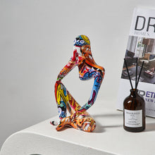 Load image into Gallery viewer, Graffiti Bookshelf Thinker