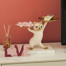 Load image into Gallery viewer, Whisker Butler™ Cat Tray Sculpture