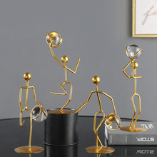 Load image into Gallery viewer, Golden Iron NBA Figurines