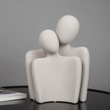 Load image into Gallery viewer, Abstract Ceramic Lover Statues