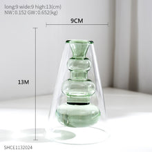 Load image into Gallery viewer, Nordic Dual Color Transparent Vase