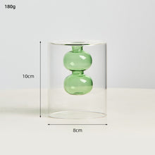 Load image into Gallery viewer, Nordic Dual Color Transparent Vase