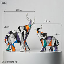 Load image into Gallery viewer, Street Art Elephant Decor