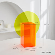 Load image into Gallery viewer, Duo Color Acrylic Vase