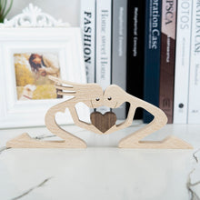 Load image into Gallery viewer, Wooden Lover Figurines