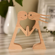 Load image into Gallery viewer, Wooden Lover Figurines