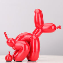 Load image into Gallery viewer, Balloon Dog Pooping Statue