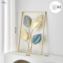Load image into Gallery viewer, Metal Leaf Wall Decor