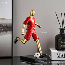 Load image into Gallery viewer, Abstract Football Player Figurine
