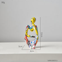 Load image into Gallery viewer, Graffiti Bookshelf Thinker