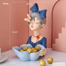 Load image into Gallery viewer, Nordic Butterflies Girl Candy Tray